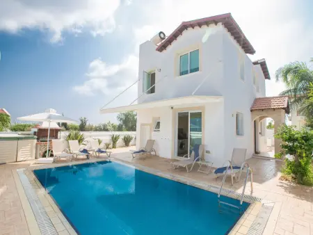 Location maison à Agios Georgios Pegeias, 3-Schlafzimmer-Villa mit privatem Pool