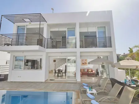 Villa moderne Kapparis, piscine privée et jardin spacieux : photo 22