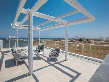 Maison Protaras avec piscine privée, 5 min de la plage : photo 6