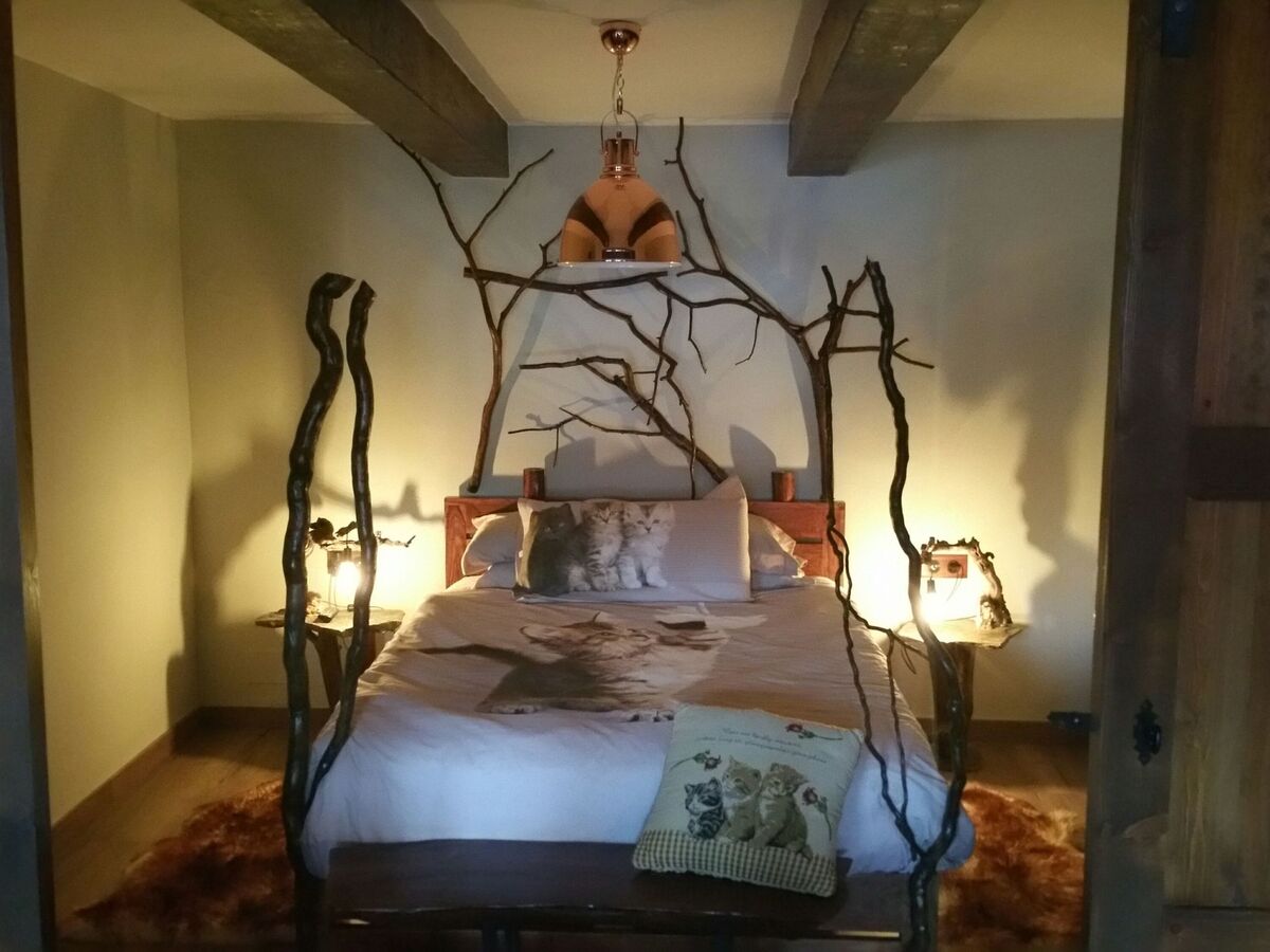 Appartement rustique 'Borredà' avec cheminée à gaz propane - Photo 25