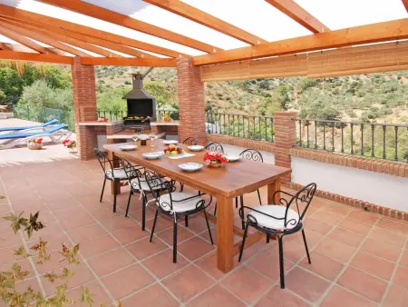 Villa Los Pinos, Beheizter Pool, Wifi, AC, BBQ, Maison 10 personnes à Comares - Photo 27