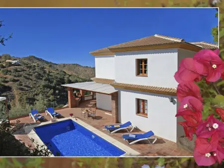 Villa Los Pinos, Beheizter Pool, Wifi, AC, BBQ, Maison 10 personnes à Comares - Photo 35