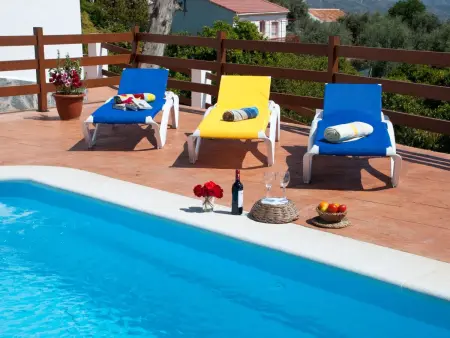 Villa La Noria, mit privatem Pool, Wifi, Garten, Maison 15 personnes à Comares - Photo 5