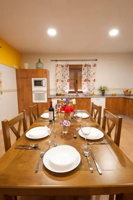 Villa La Noria, mit privatem Pool, Wifi, Garten, Maison 15 personnes à Comares - Photo 26