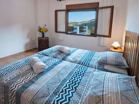 Villa La Noria, mit privatem Pool, Wifi, Garten, Maison 15 personnes à Comares - Photo 33