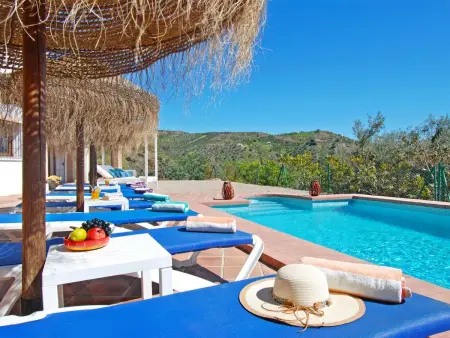 Villa Las Palomeras, Wifi, beheizter Pool, AC., Maison 11 personnes à Comares - Photo 1