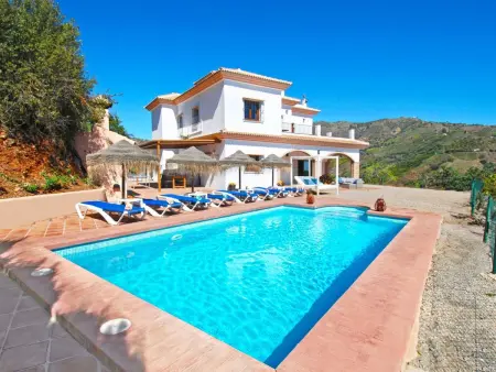 Villa Las Palomeras, Wifi, beheizter Pool, AC., Maison 11 personnes à Comares - Photo 4