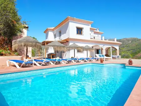 Villa Las Palomeras, Wifi, beheizter Pool, AC., Maison 11 personnes à Comares - Photo 6
