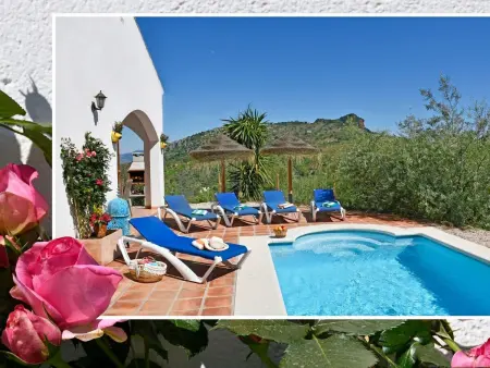 Villa Roble, Pers, Beheizter Pool, Petfriendly, Maison 8 personnes à Comares - Photo 5