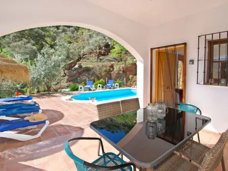 Villa Roble, Pers, Beheizter Pool, Petfriendly, Maison 8 personnes à Comares - Photo 12