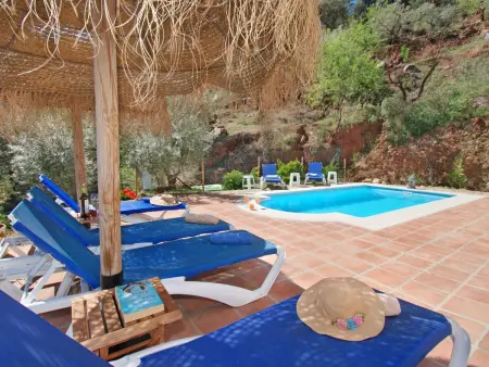 Villa Roble, Pers, Beheizter Pool, Petfriendly, Maison 8 personnes à Comares - Photo 14