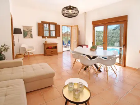 Villa Roble, Pers, Beheizter Pool, Petfriendly, Maison 8 personnes à Comares - Photo 24