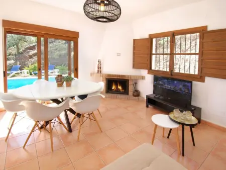 Villa Roble, Pers, Beheizter Pool, Petfriendly, Maison 8 personnes à Comares - Photo 26