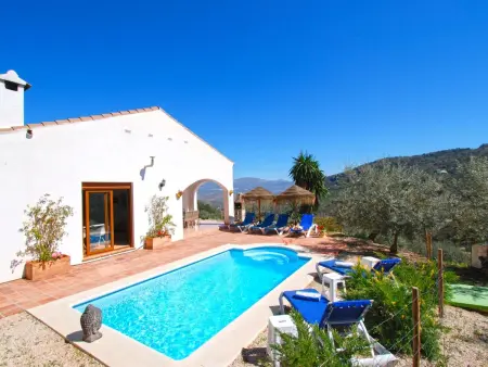 Villa Roble, Pers, Beheizter Pool, Petfriendly, Maison 8 personnes à Comares - Photo 48