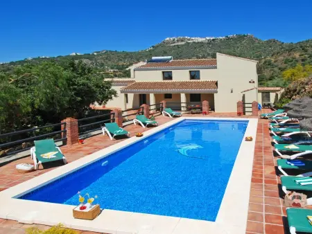 Location maison à Comares, Villa Los Poyatos, beheizter Pool, Wifi, AC,BBQ
