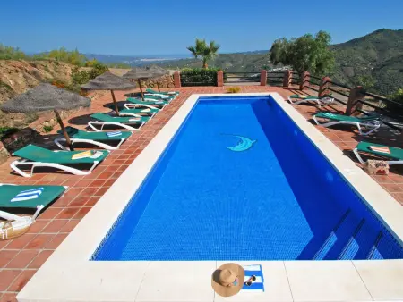 Villa Los Poyatos, beheizter Pool, Wifi, AC,BBQ, Maison 15 personnes à Comares - Photo 34