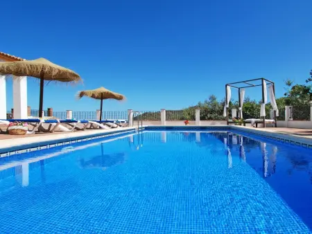 Villa José 1, beheizter Pool, Meerblick., Maison 12 personnes à Comares - Photo 5