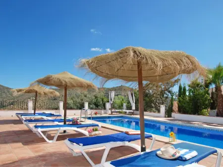 Villa José 1, beheizter Pool, Meerblick., Maison 12 personnes à Comares - Photo 10