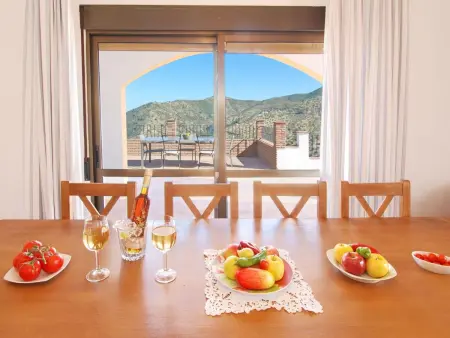 Villa José 1, beheizter Pool, Meerblick., Maison 12 personnes à Comares - Photo 15