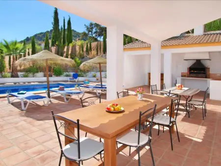 Villa José 1, beheizter Pool, Meerblick., Maison 12 personnes à Comares - Photo 41