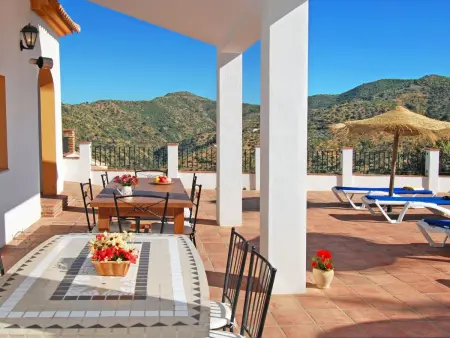 Villa José 1, beheizter Pool, Meerblick., Maison 12 personnes à Comares - Photo 45