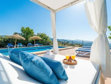 Villa Botin, beheizter Pool, AC, Meerblick, Maison 9 personnes à Comares - Photo 3