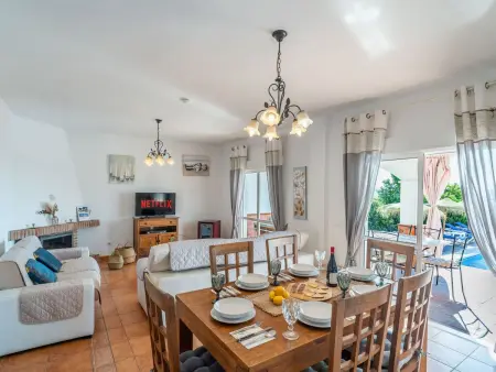 Villa Botin, beheizter Pool, AC, Meerblick, Maison 9 personnes à Comares - Photo 23