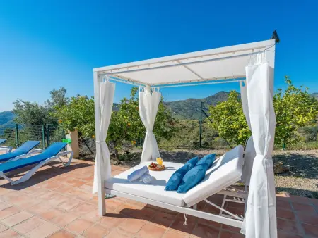 Villa Botin, beheizter Pool, AC, Meerblick, Maison 9 personnes à Comares - Photo 34