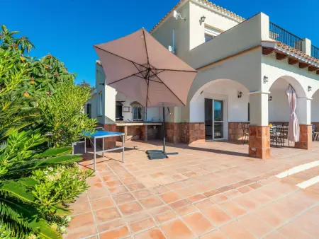 Villa Botin, beheizter Pool, AC, Meerblick, Maison 9 personnes à Comares - Photo 36