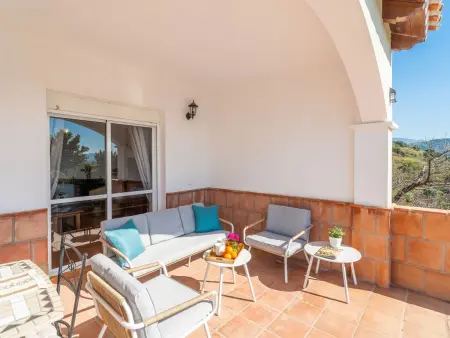 Villa Botin, beheizter Pool, AC, Meerblick, Maison 9 personnes à Comares - Photo 39