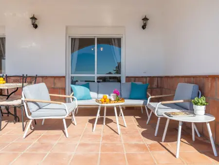 Villa Botin, beheizter Pool, AC, Meerblick, Maison 9 personnes à Comares - Photo 45