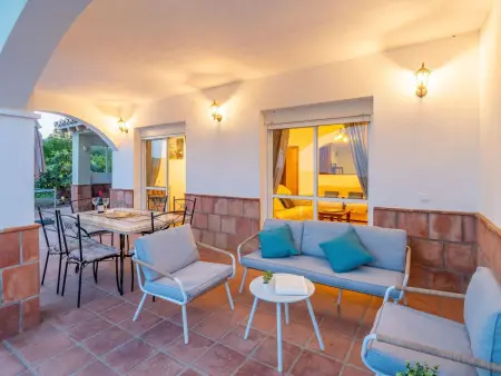 Villa Botin, beheizter Pool, AC, Meerblick, Maison 9 personnes à Comares - Photo 51