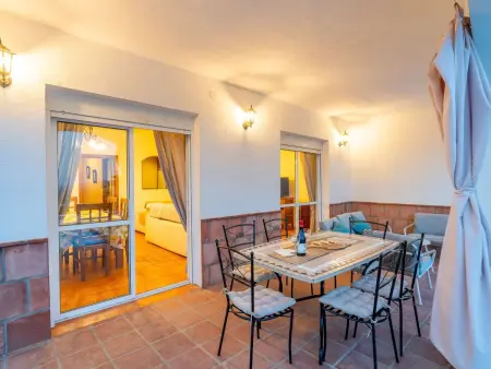 Villa Botin, beheizter Pool, AC, Meerblick, Maison 9 personnes à Comares - Photo 52