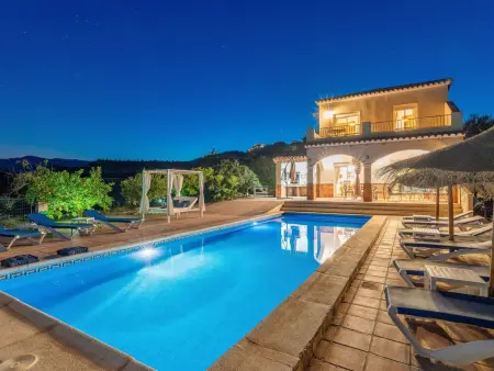 Villa Botin, beheizter Pool, AC, Meerblick, Maison 9 personnes à Comares - Photo 60