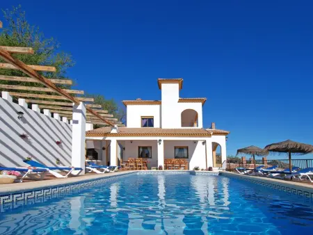 Villa José 2, beheizter Pool, Meerblick., Maison 12 personnes à Comares - Photo 3