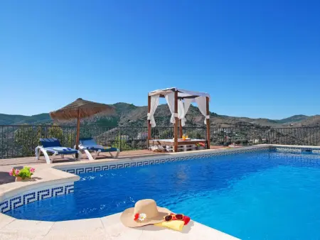 Villa José 2, beheizter Pool, Meerblick., Maison 12 personnes à Comares - Photo 12