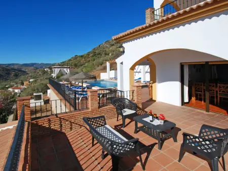Villa José 2, beheizter Pool, Meerblick., Maison 12 personnes à Comares - Photo 15