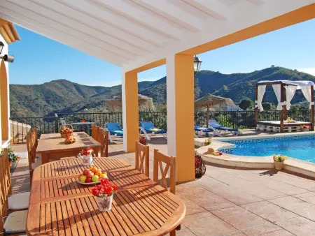 Villa José 2, beheizter Pool, Meerblick., Maison 12 personnes à Comares - Photo 18