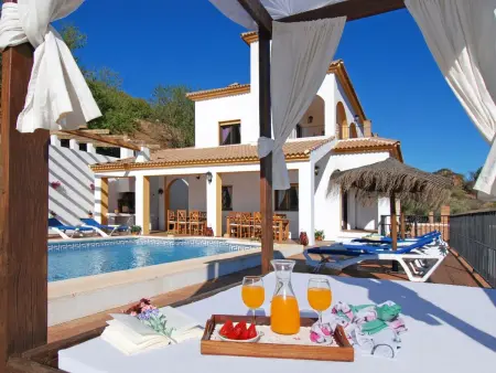 Villa José 2, beheizter Pool, Meerblick., Maison 12 personnes à Comares - Photo 21