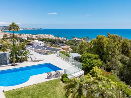 Villa La Colina, 5 chambres avec piscine et vue mer à Mijas : photo 35