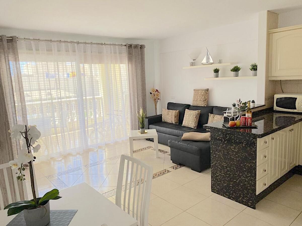 Appartement Golf del Sur, vue mer et piscine chauffée - Photo 2
