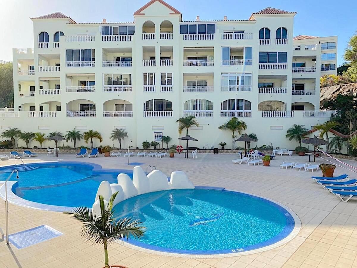 Appartement Golf del Sur vue mer, piscine chauffée - Photo 1