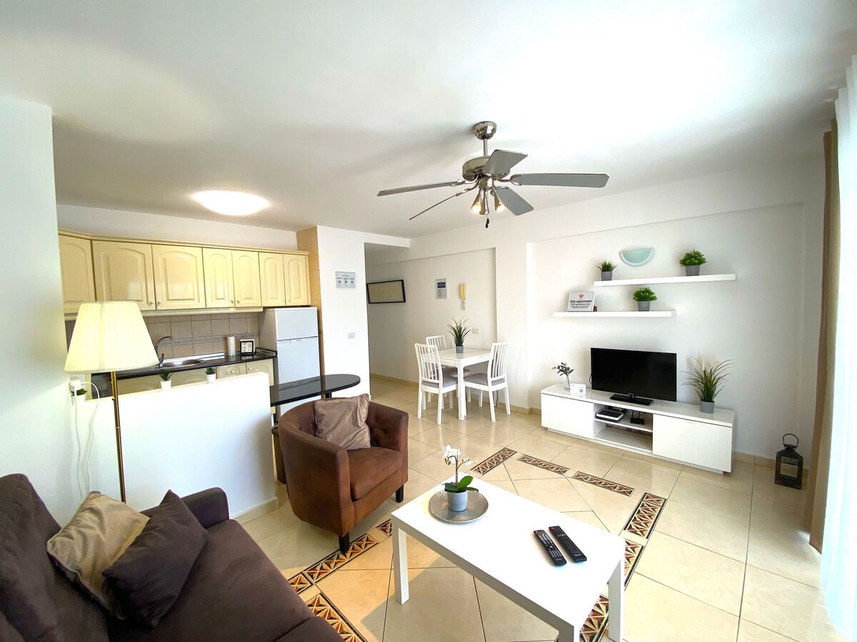 Appartement Golf del Sur vue mer, piscine chauffée - Photo 9