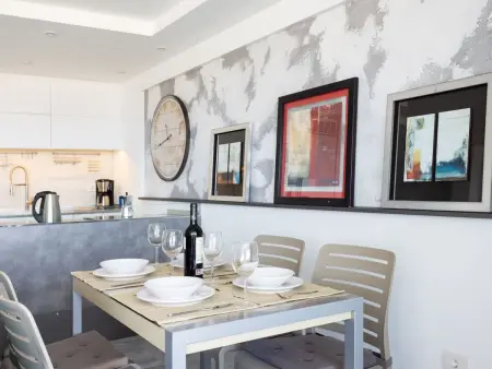 Appartement 6 pers. Palm-Mar, balcon vue mer et cuisine extérieure : photo 22