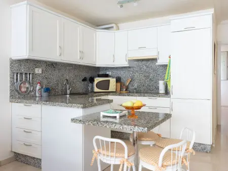 Appartement Palm-Mar : terrasse vue mer et piscine chauffée : photo 25