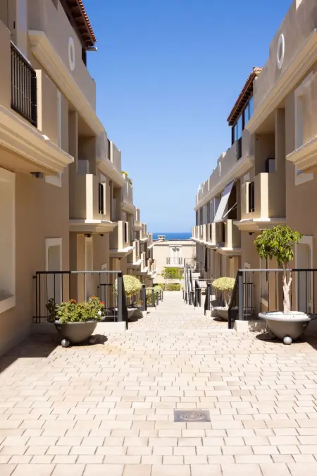 Appartement Palm-Mar : terrasse vue mer et piscine chauffée : photo 37