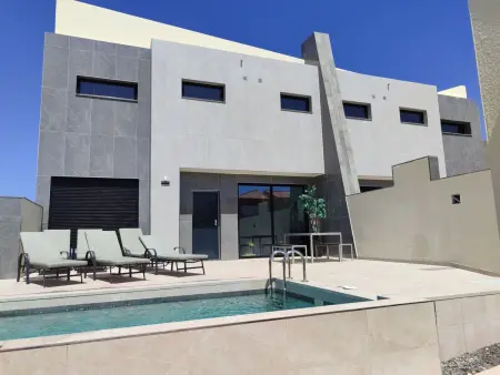 Location maison à Maspalomas, Luxuriöse Villa mit privatem Pool und Bergblick