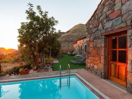 Maison avec piscine privée à Agaete, vue sur la vallée : photo 11