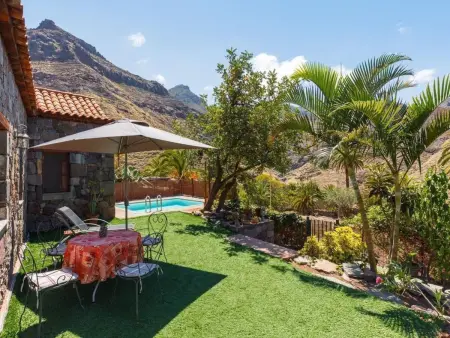 Maison avec piscine privée à Agaete, vue sur la vallée : photo 14