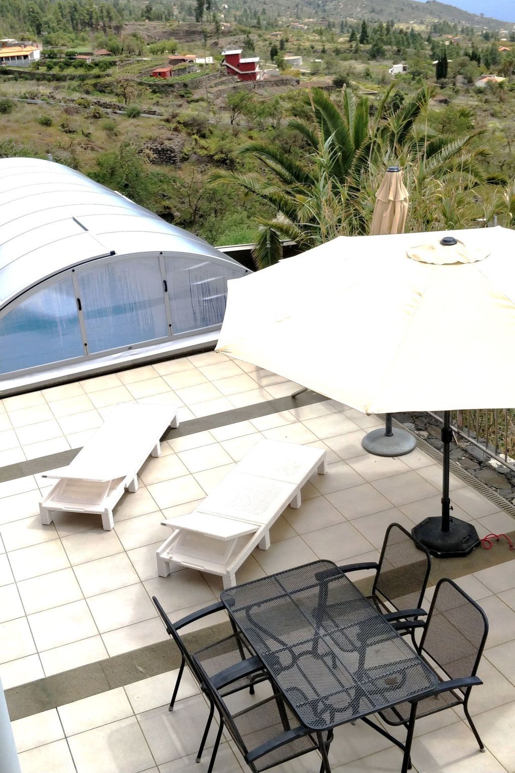 Villa d'architecte Tijarafe, piscine chauffée et vue océan - Photo 2